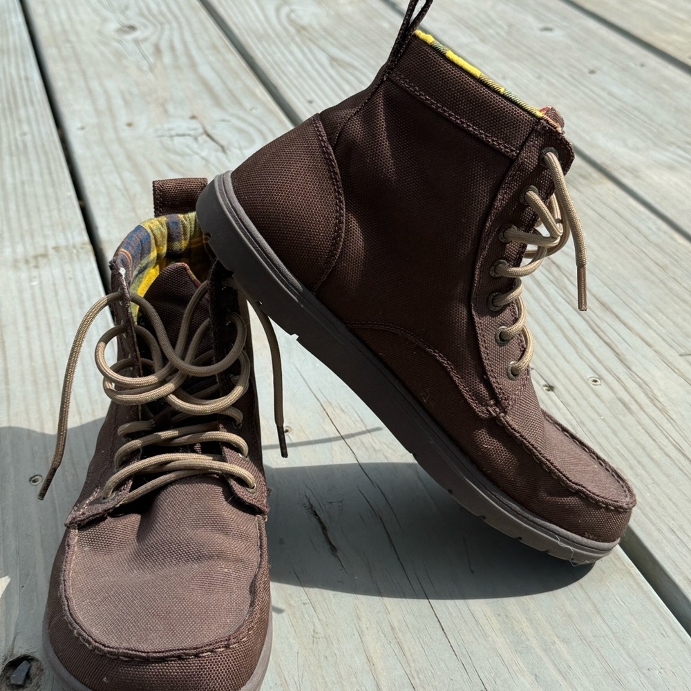 Lems Boulder Boot in Canvas!